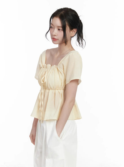 chiffon-ruffle-short-sleeve-blouse-ca510