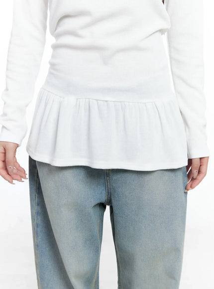 frill-ribbed-hoodie-cs501