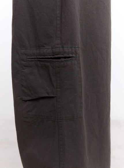 Men's Pocketed Wide-Fit Trousers IM512