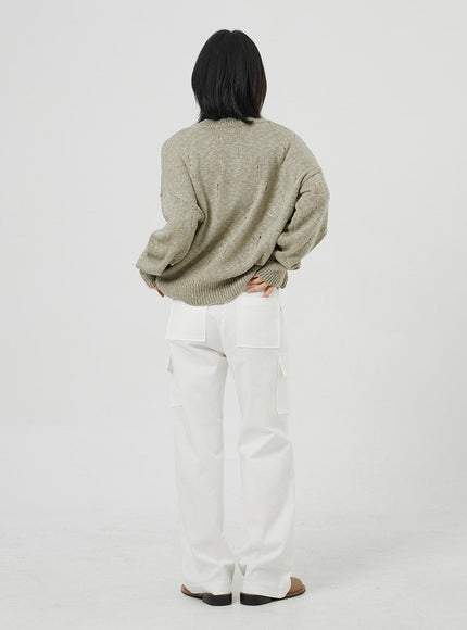 Cargo Cotton Pants OM302