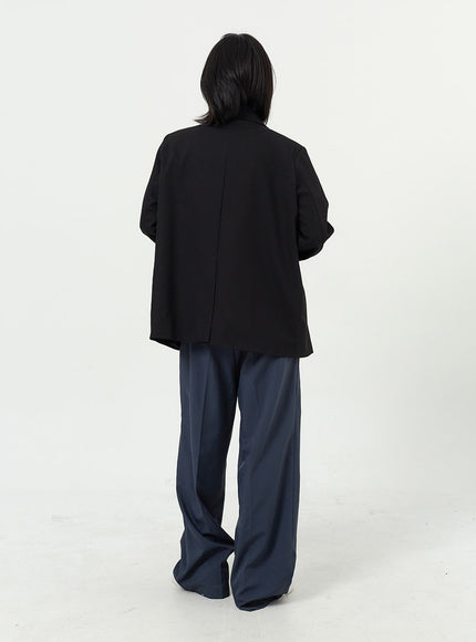 Wide Leg Tailored Pants OM309