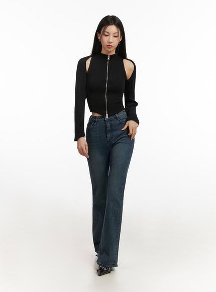 Gabriella Slim-Fit Bootcut Jeans ID431