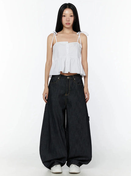 ami-wide-leg-cargo-jeans-iy526