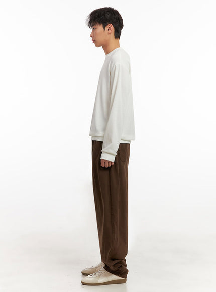 mens-solid-straight-leg-cotton-pants-id427