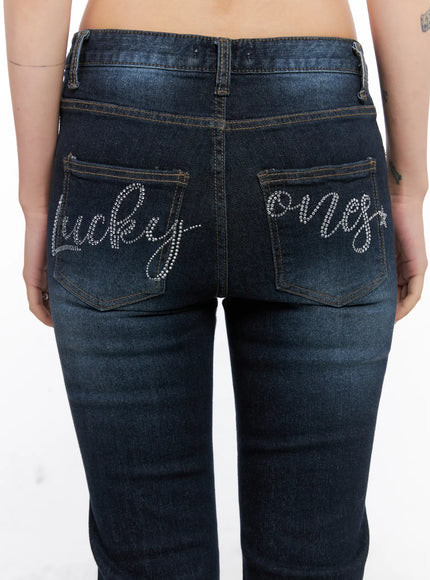 adele-lettering-flare-jeans-co507