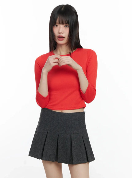 textured-3-4-sleeve-top-f516