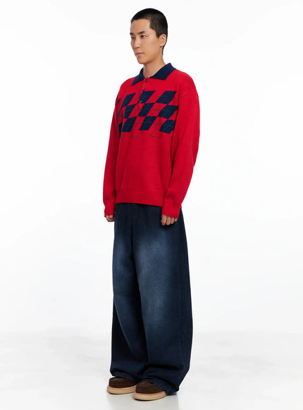 mens-snowflake-print-wide-jeans-is510