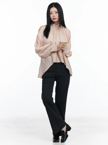 chic-open-shoulder-scarf-blouse-cj519