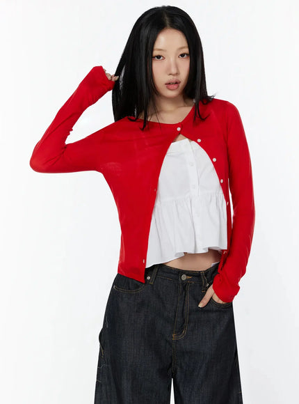 simple-round-neck-cardigan-iy526