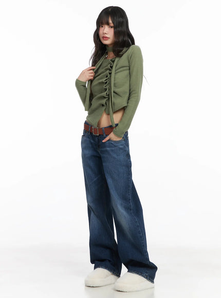 Chic Ruffle Cardigan CD531