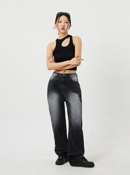 Cut Out Tank Top CF328