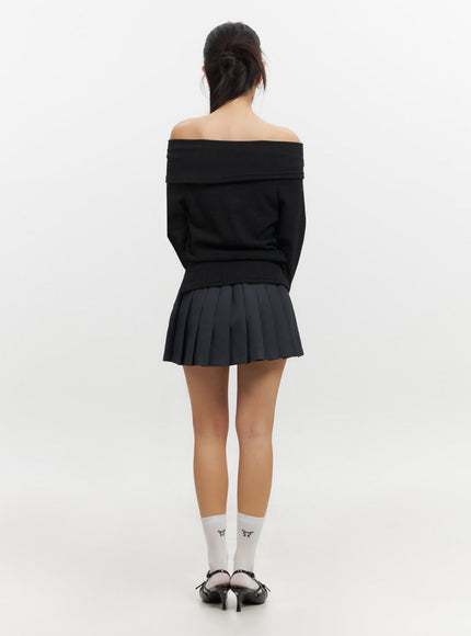 Classic Pleated Mini Skort IF510