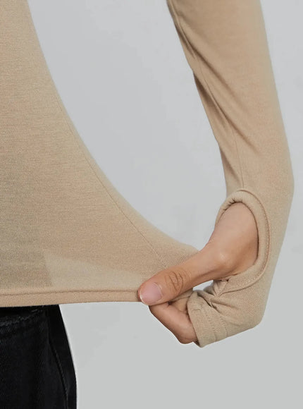 Basic Long Sleeve Top ID516