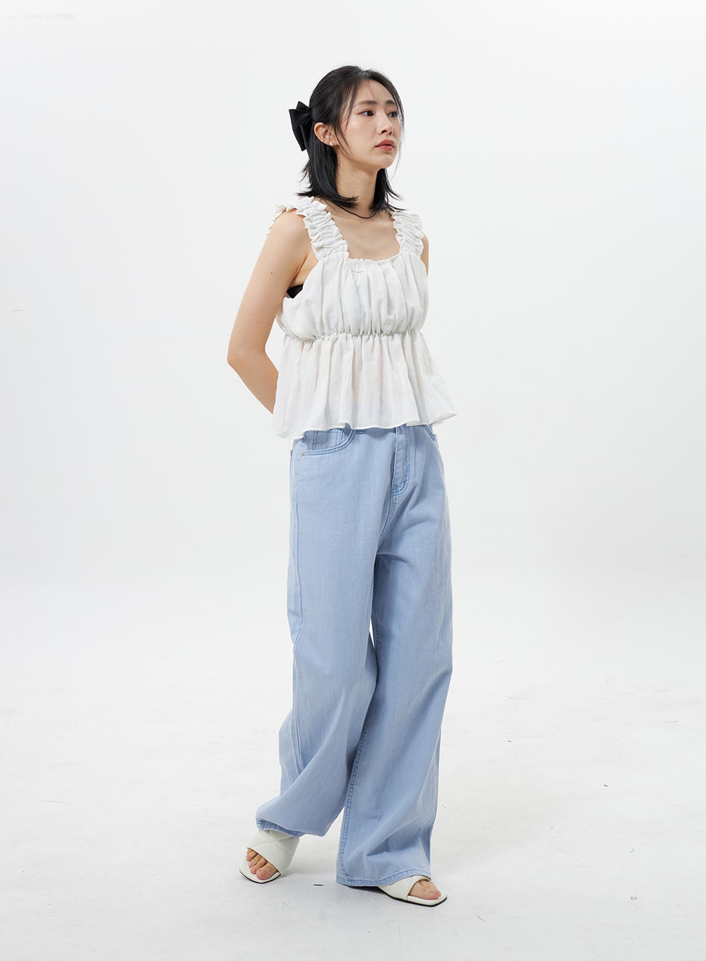 Cotton Baggy Pants OY309