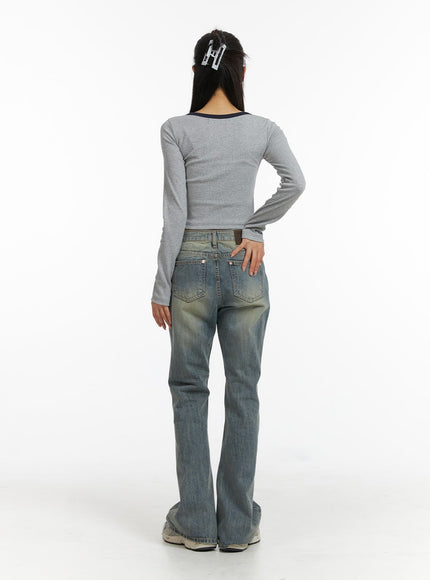 slim-leg-washed-denim-bootcut-jeans-cj416