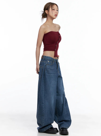 asymmetric-button-tube-top-cl510