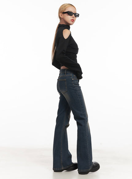 Zip-Up Cut-Out Bolero Top CM506
