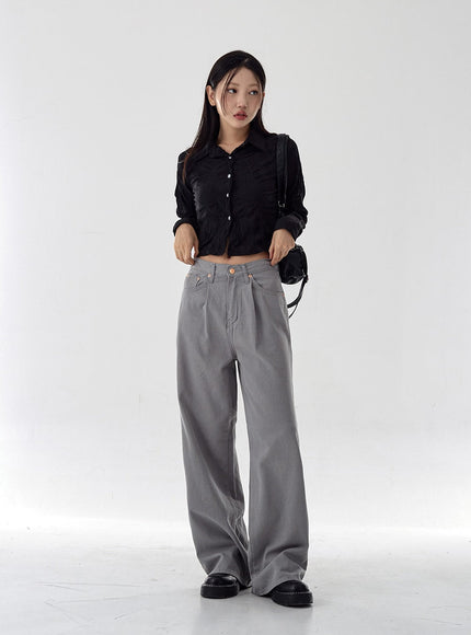 Crop Shirt Long Sleeve Version CG16