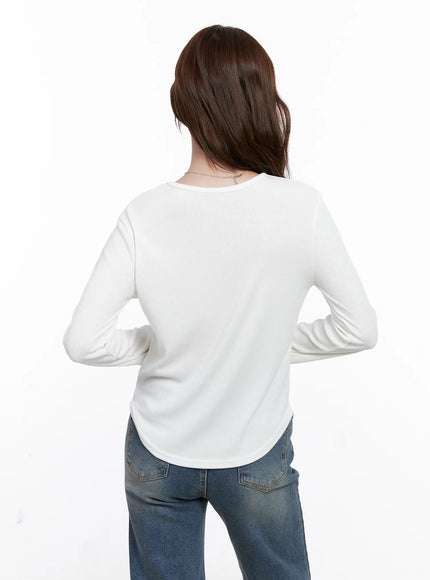 Crew Neck Long Sleeve Top CG520