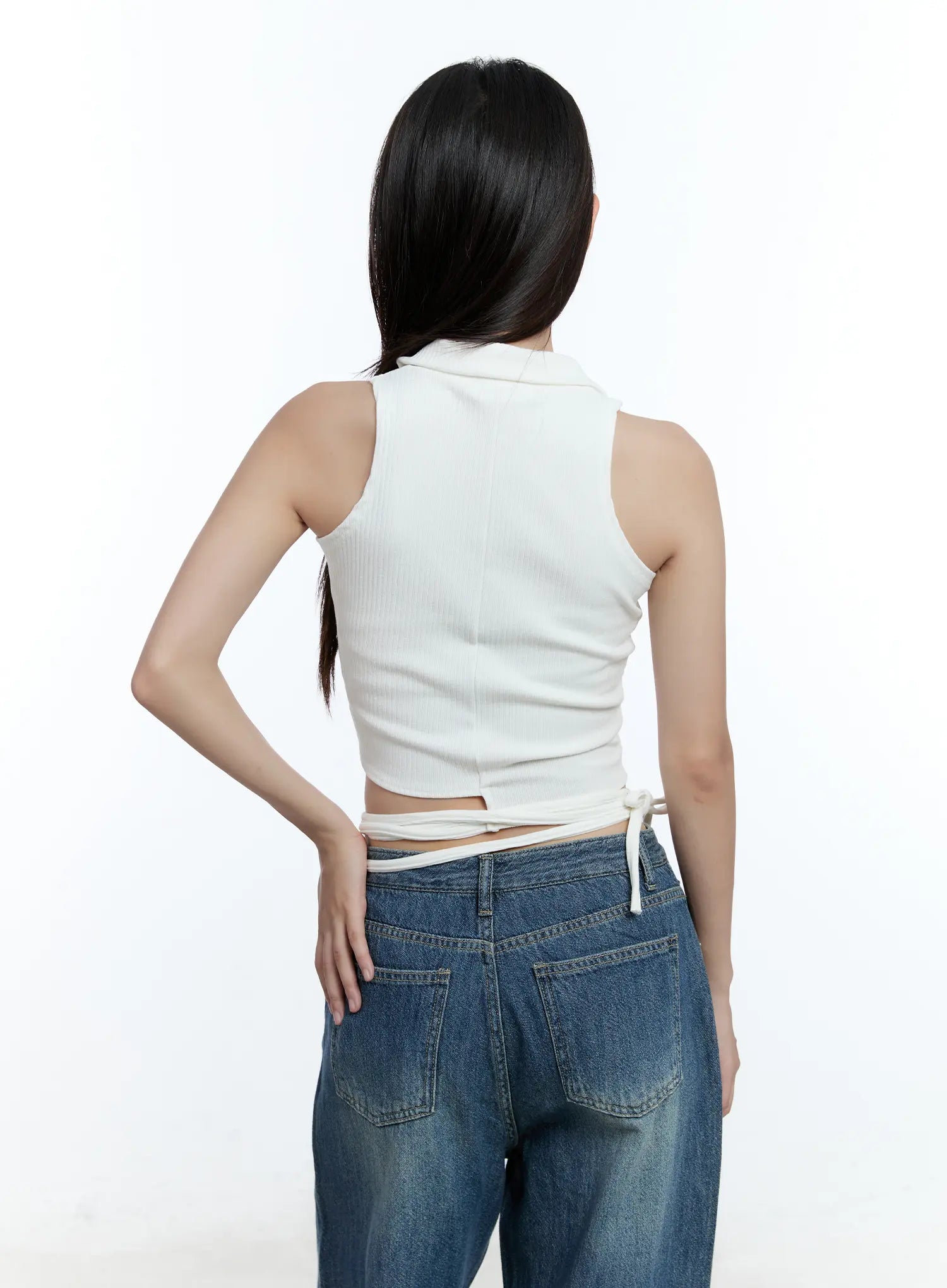 asymmetric-buttoned-collared-tank-top-cu527