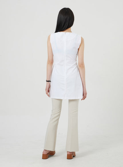 Slim Fit Bootcut Pants OF322