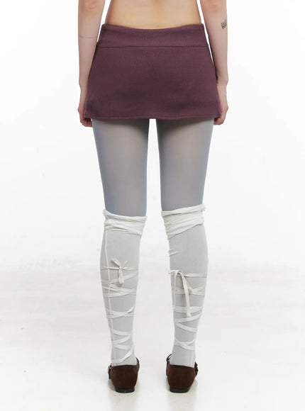 Low Rise Mini Skirt CN513