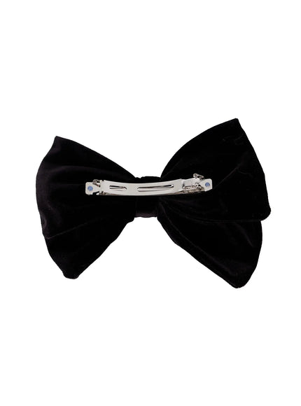 faux-pearl-velvet-ribbon-hair-pin-co524