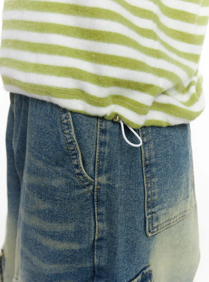 Oversized Striped Hoodie CJ515