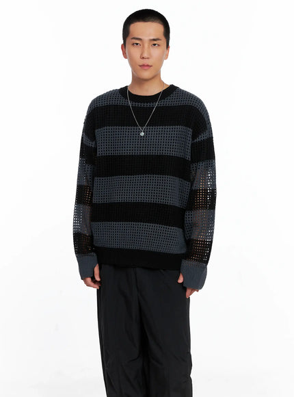 mens-striped-knit-sweater-is509