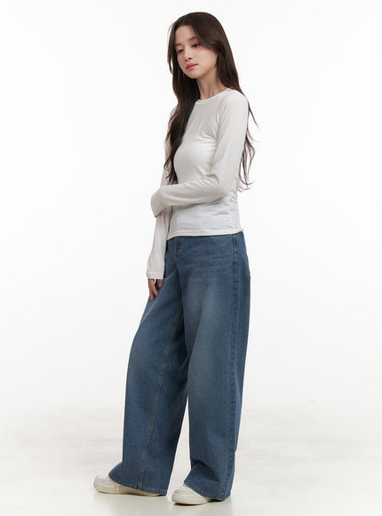 Destiny Wide-Leg Jeans IJ510