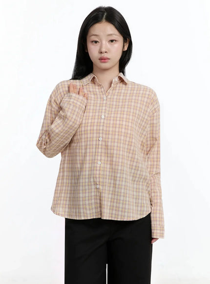 Casual Plaid Shirt IM513