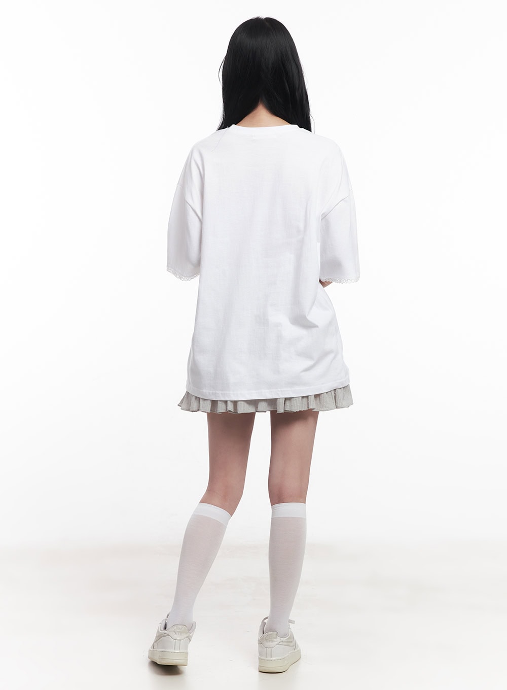 lace-graphic-oversize-t-shirt-cy526
