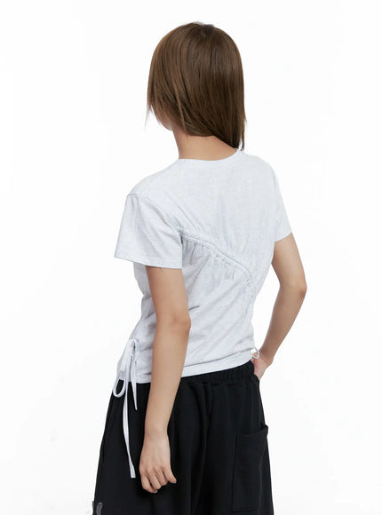 diagonal-drawstring-t-shirt-cl511