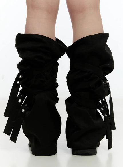 Belted Y2K Leg Warmers CN517