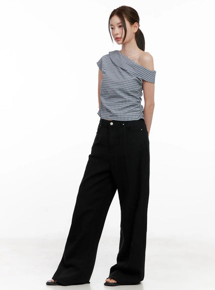 gingham-off-shoulder-crop-top-cl524