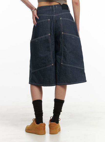 denim-stitch-pocket-wide-leg-jorts-cy424