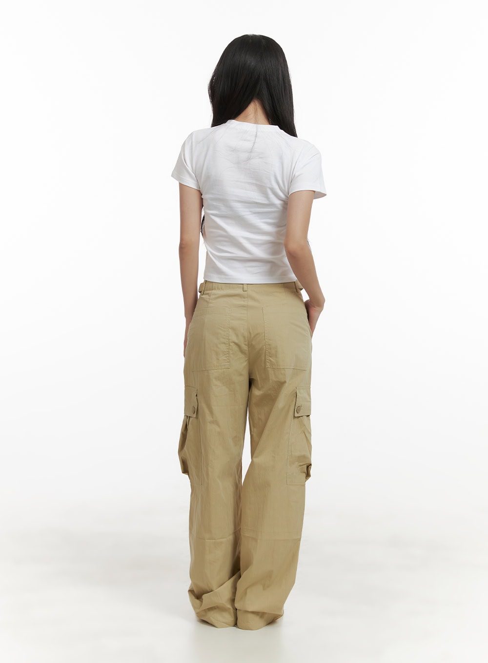 pintuck-buttoned-cargo-pants-cy403