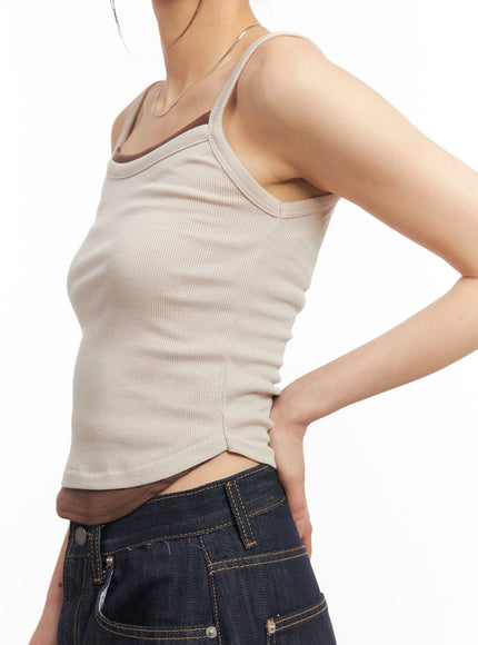 Layered Crop Tank Top CM503