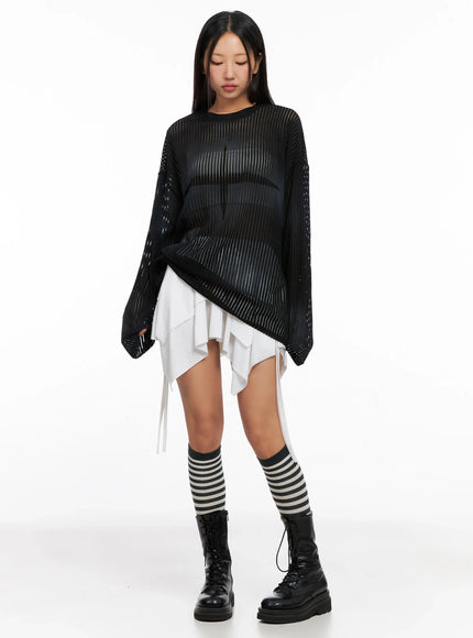 Ribbed Lightweight Long Sleeve Tee IG528