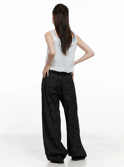 frill-ribbon-bustier-tank-cl523