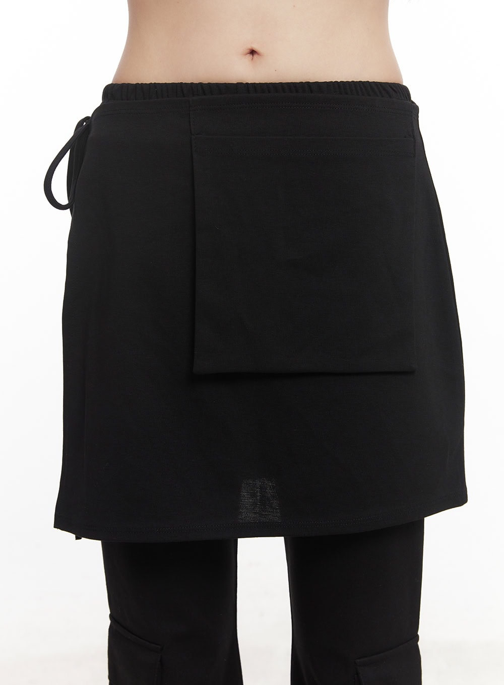 slim-fit-flared-pants-wrap-skirt-set-cm520