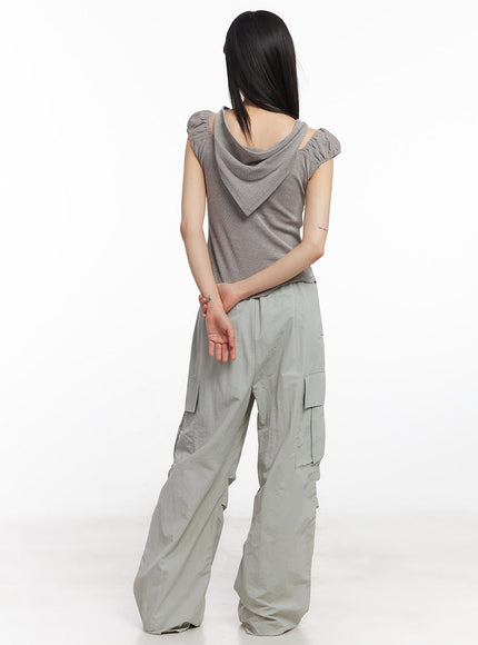 puff-sleeve-cropped-blouse-bandana-set-cy514