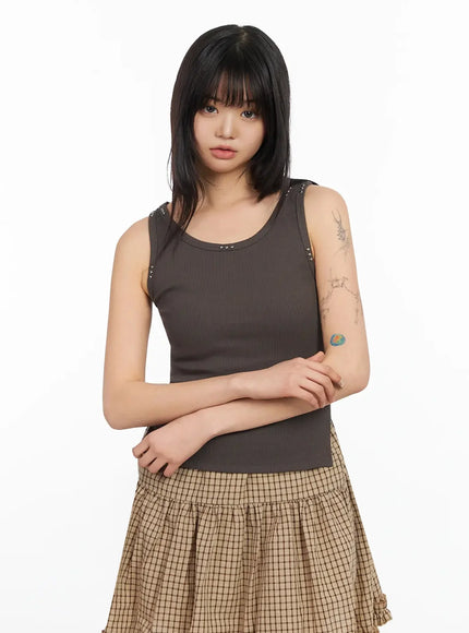 stud-detail-ribbed-tank-ia523