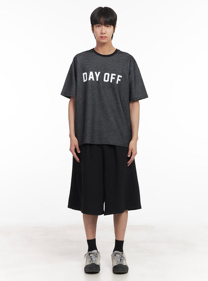Men's Comfy Wide-Fit Sweatshorts IA511