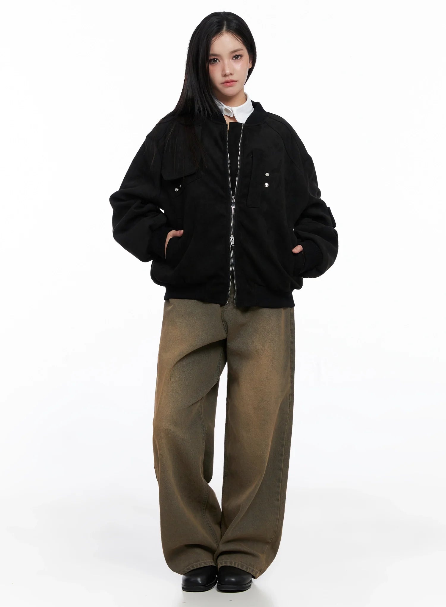 black-zip-up-bomber-jacket-is525