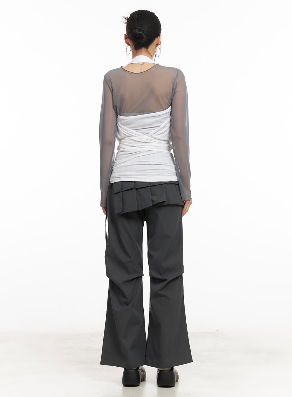 pintuck-pleated-bootcut-skirt-pants-cm503