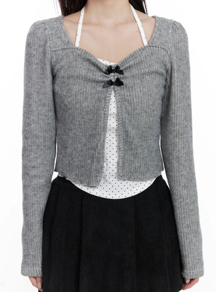 polka-dot-cami-and-ribbon-cardigan-set-cn527