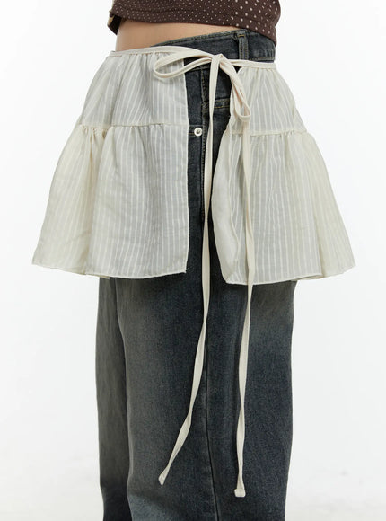 stripe-mini-wrap-skirt-cf509