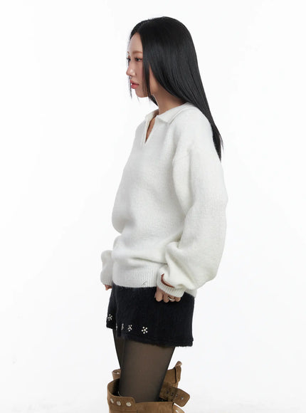 oversized-collar-knit-sweater-cj514