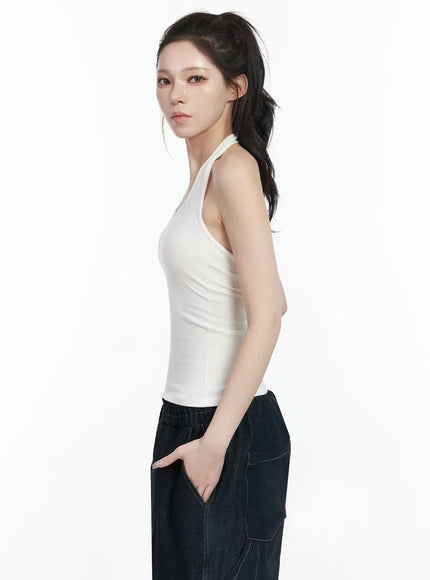 sleeveless-halter-neck-tank-top-ij528